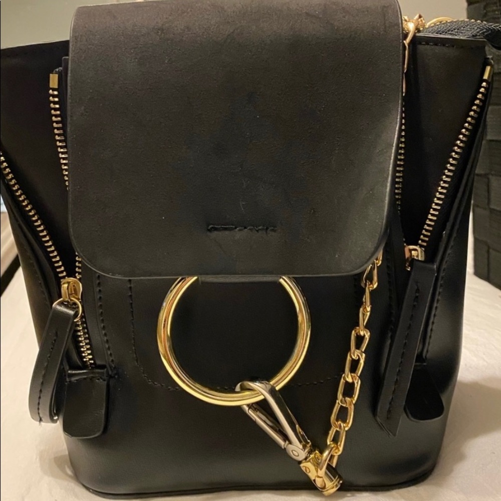 Small backpack in black. In great shape.